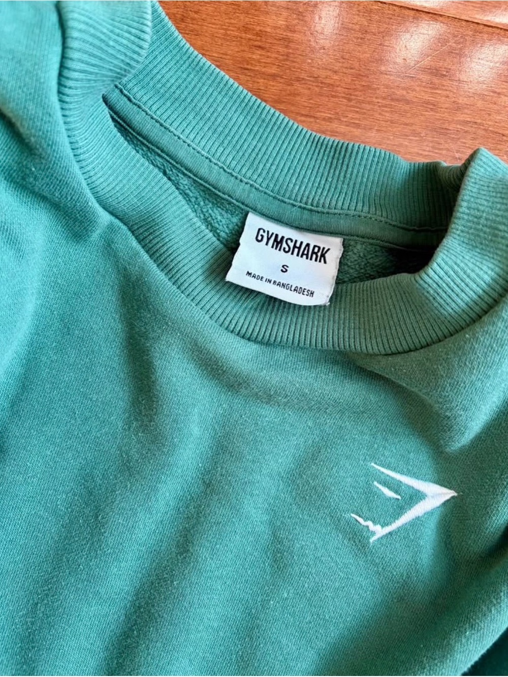 Gymshark Oversized Teal Crewneck Sweatshirt